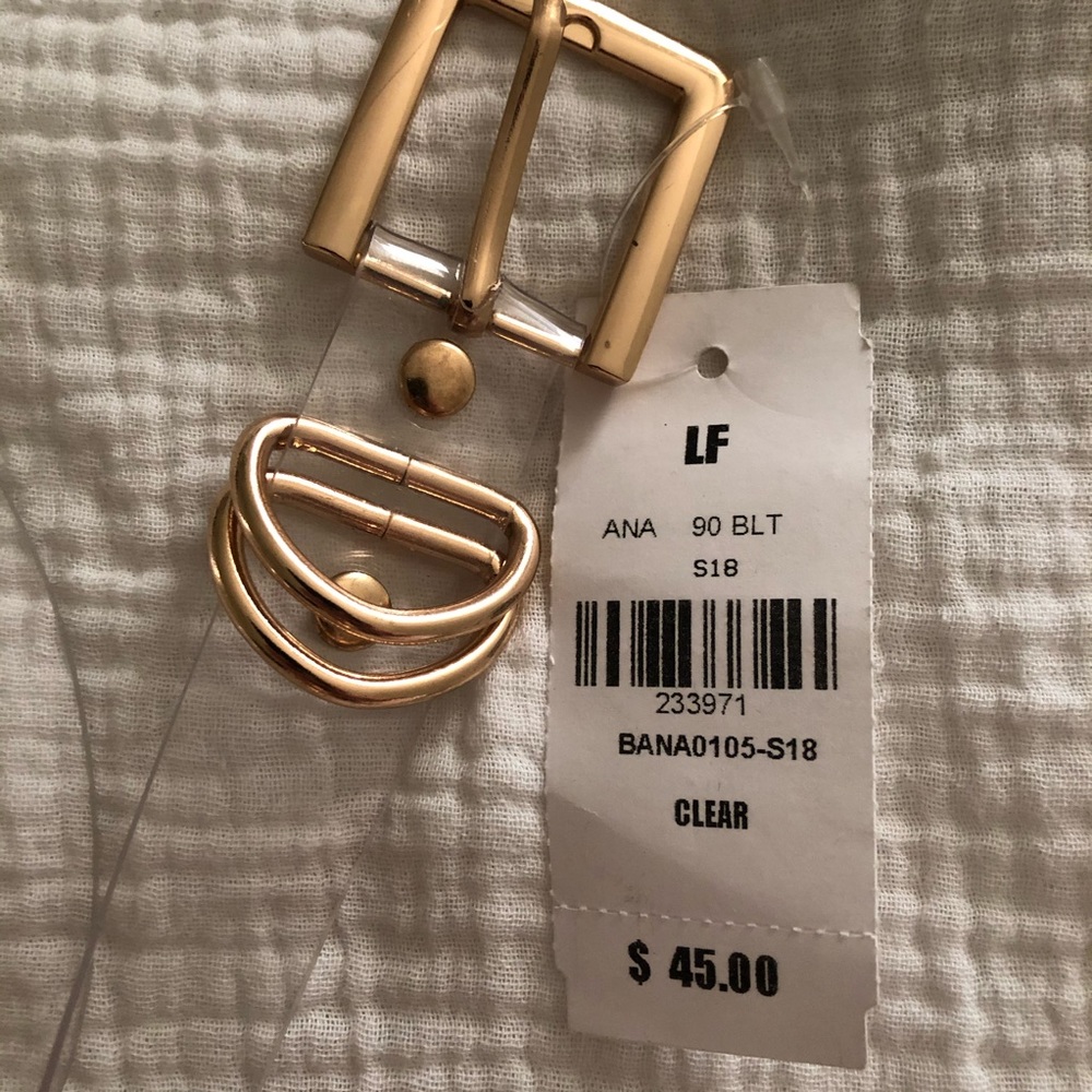 LF - Clear belt